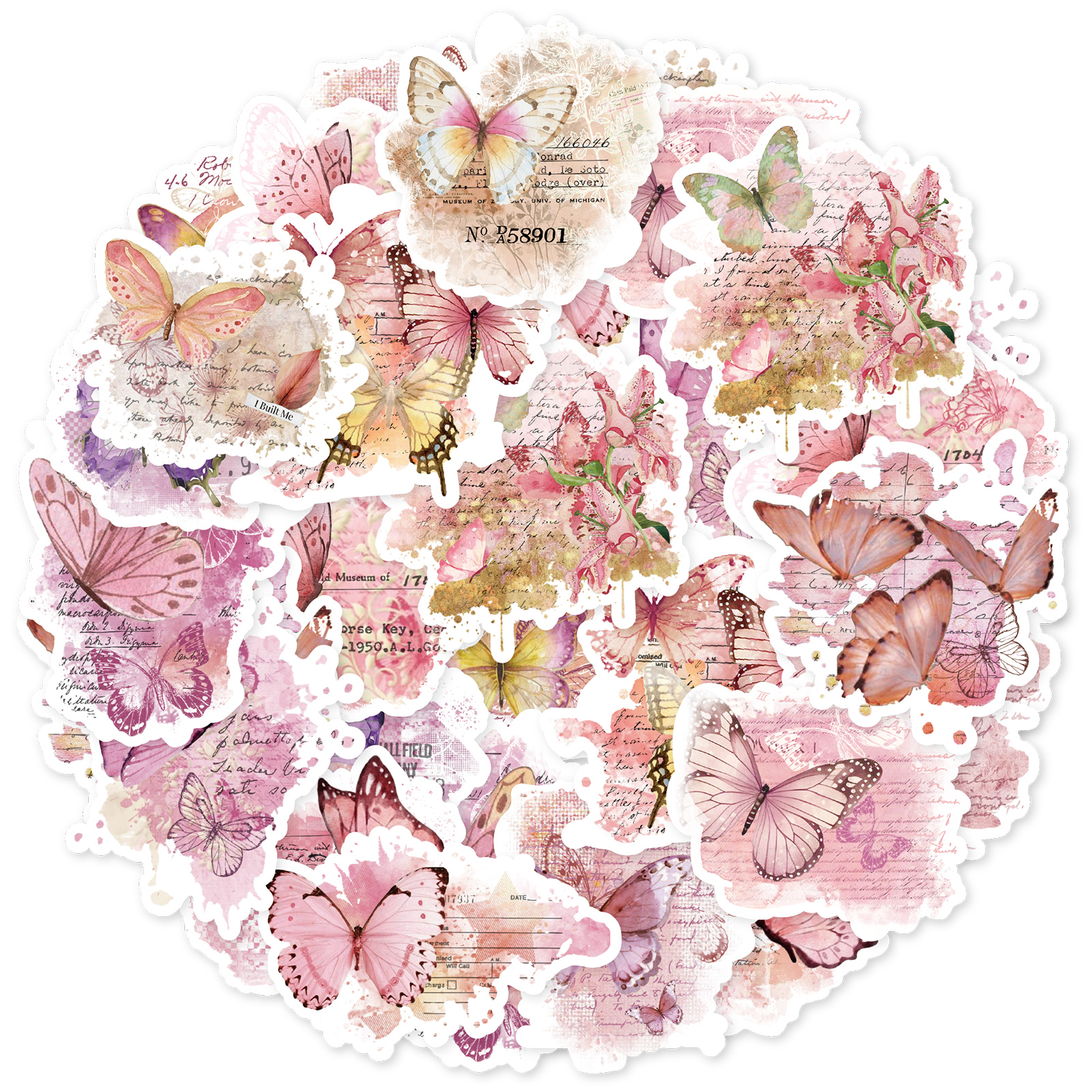 Etori Life Pink Watercolor But - Lifestyle In Korean review and price