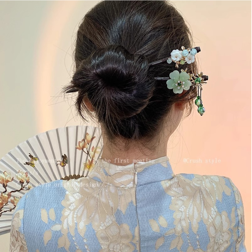 Chinese Hair Stick Step Shake  - Hanbok Hair Pin review and price