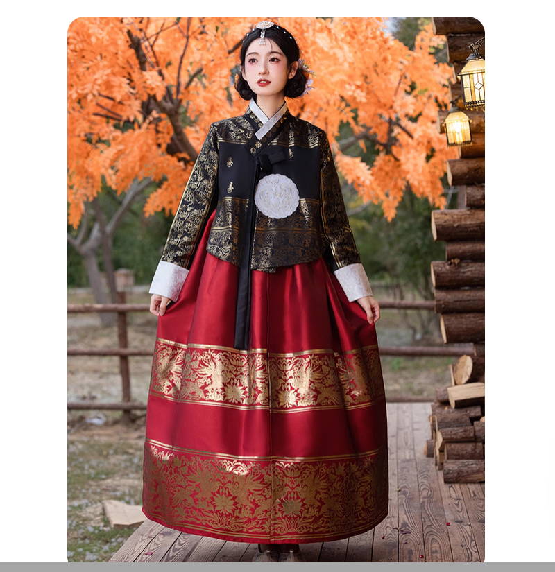 Ethnic style retro Hanbok temp - Korean Women Lifestyle review and price