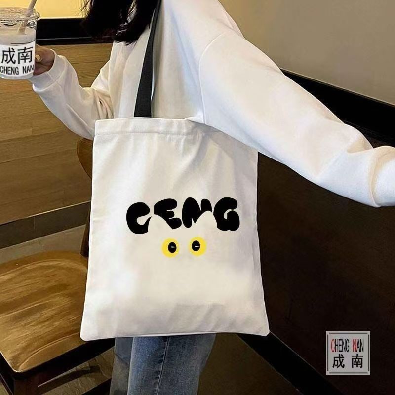 Canvas bag for class, commutin - Korean Lifestyle Book review and price