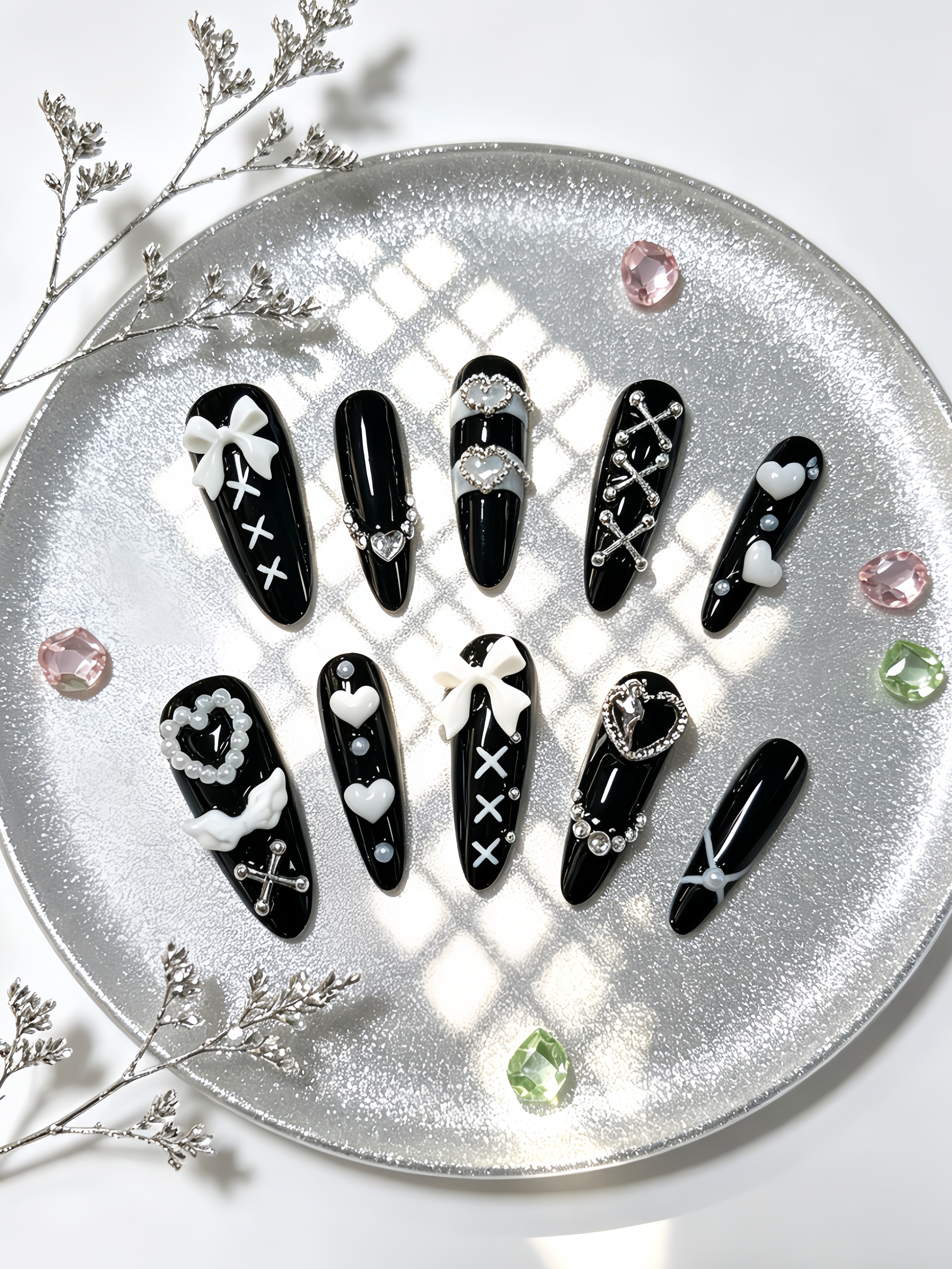 10 Long Black and White Minima - Korean Daily Lifestyle review and price
