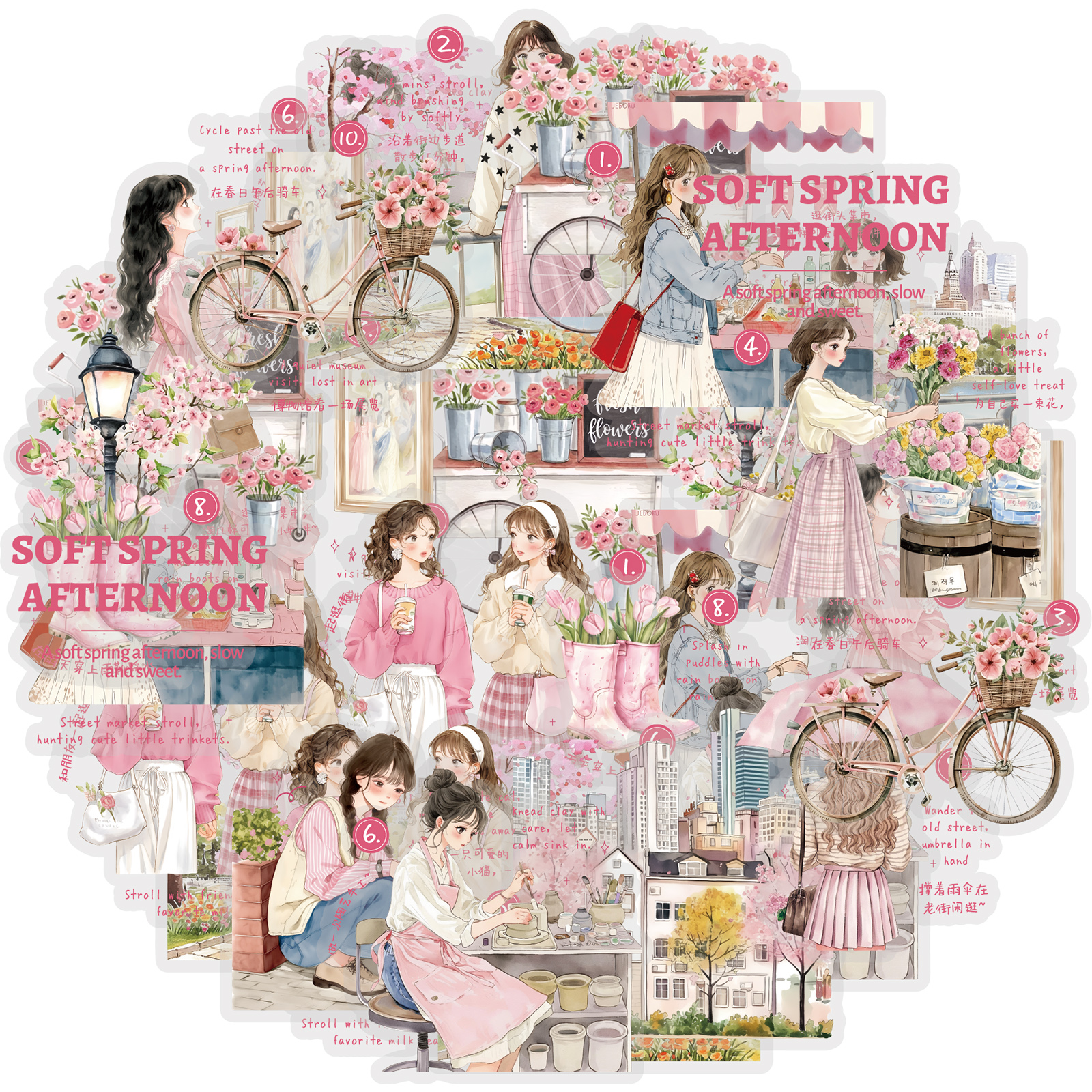 Etori Life 15Pcs Korean-Style  - Korean Lifestyle Aesthetic review and price