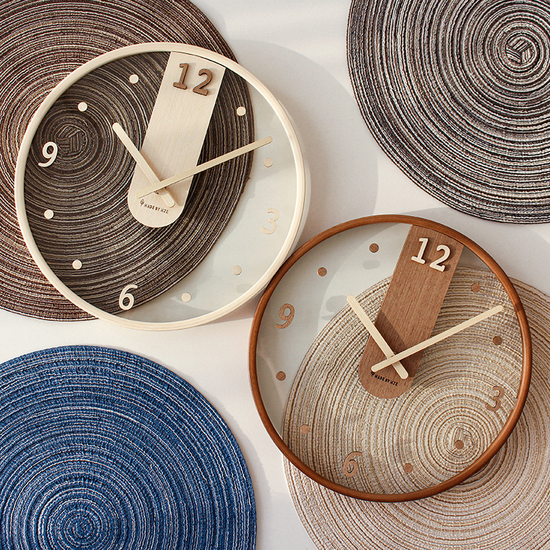 Design European Clock Wall Aes - Korean Lifestyle Aesthetic review and price