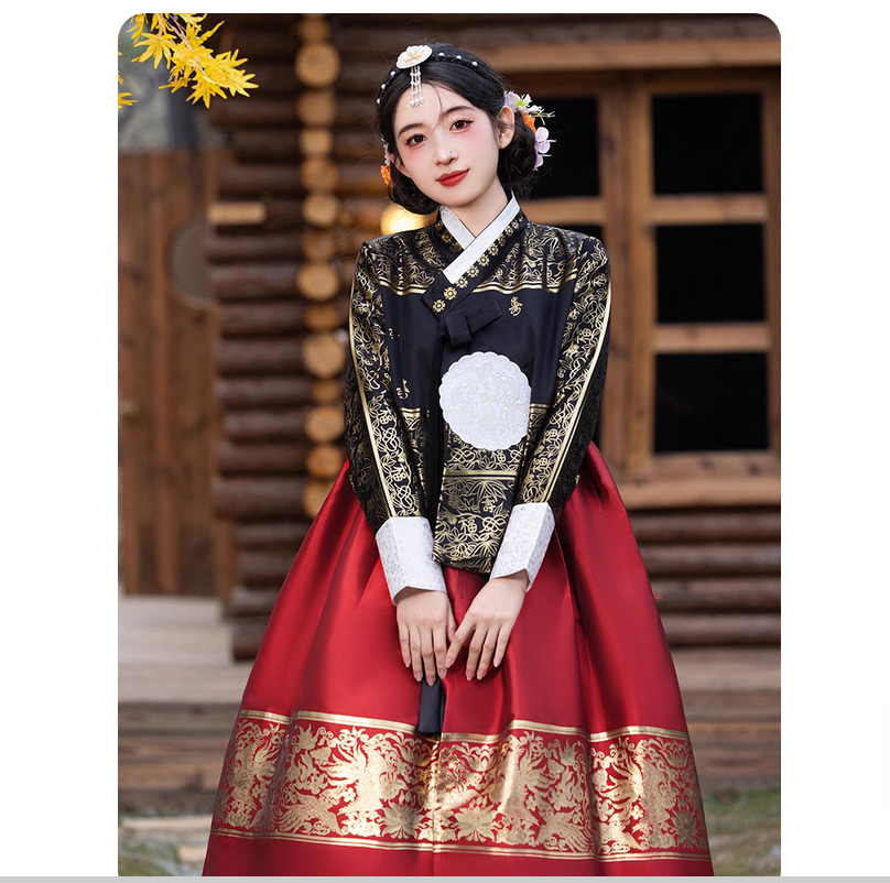 Ethnic style retro Hanbok temp - Korean Women Lifestyle review and price