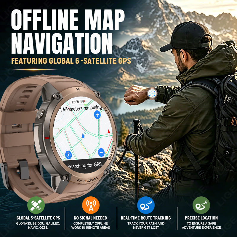 Outdoor Sport Smart Watch 500m - Lifestyle In Korean review and price