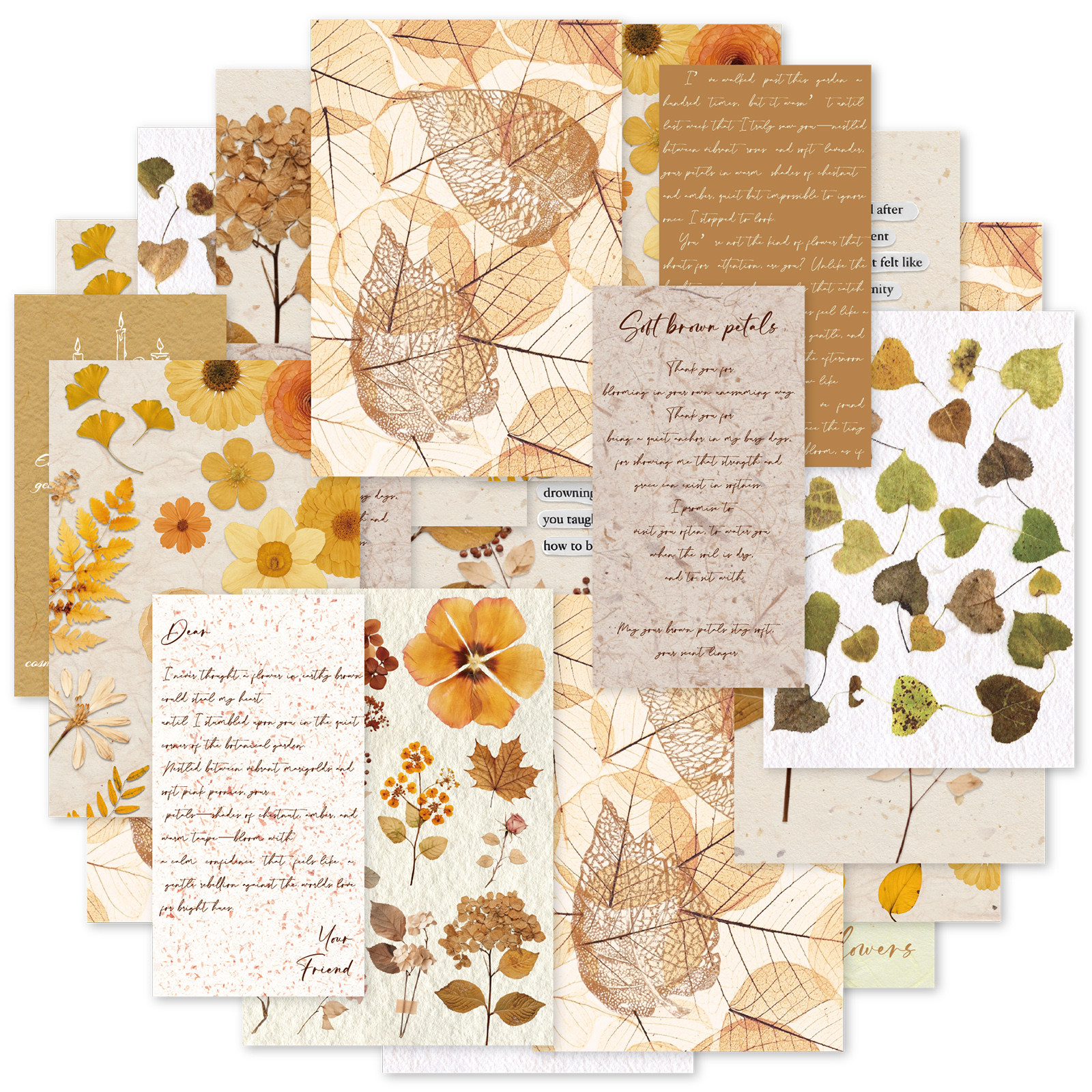 Etori Life 20Pcs Vintage Autum - Korean Lifestyle Book review and price