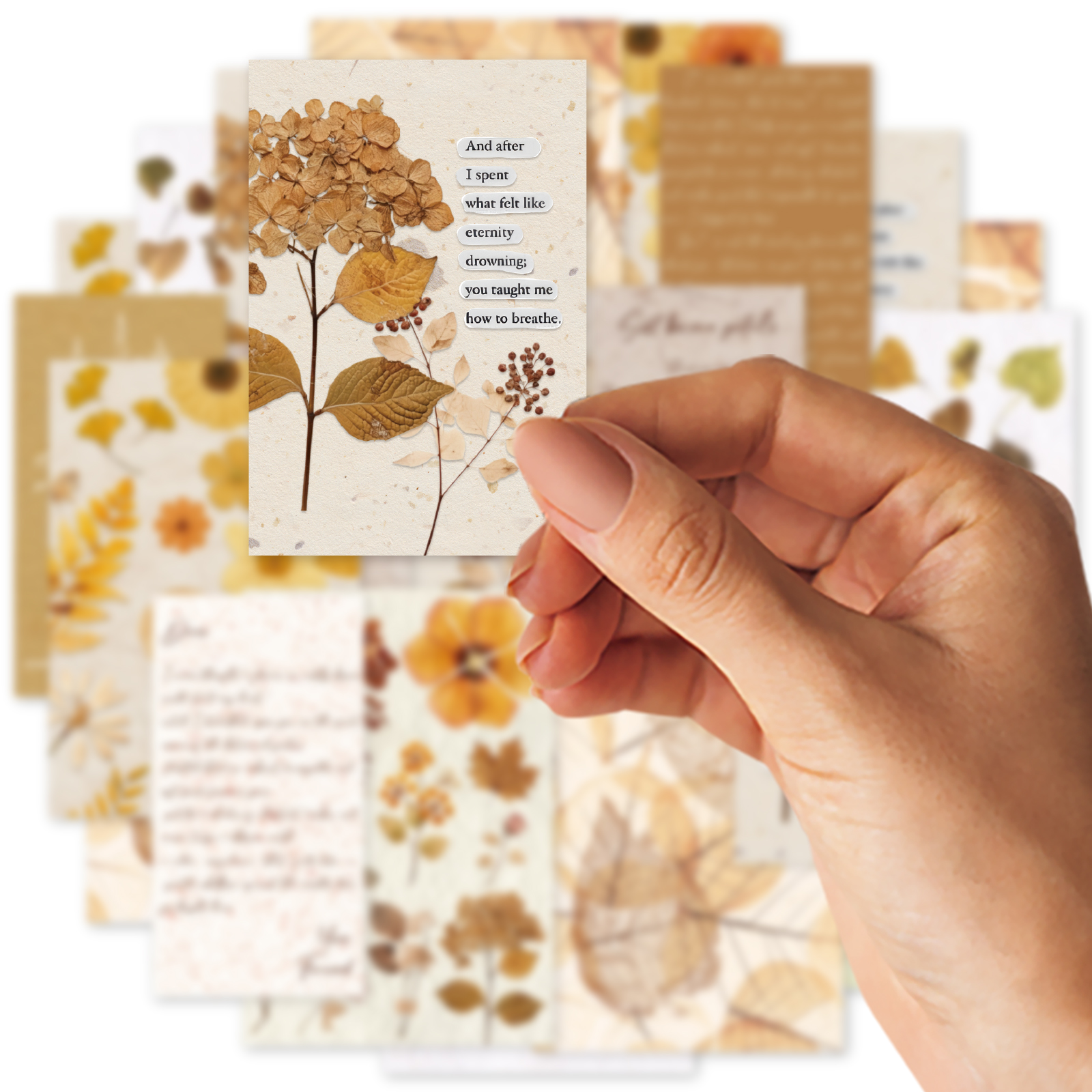 Etori Life 20Pcs Vintage Autum - Korean Lifestyle Book review and price