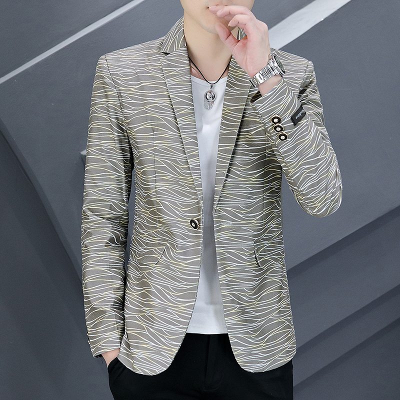 Slim Fit Short Men's Suit Jack - Lifestyle In Korean review and price
