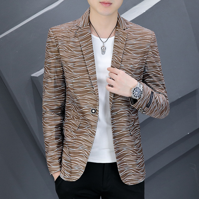 Slim Fit Short Men's Suit Jack - Lifestyle In Korean review and price