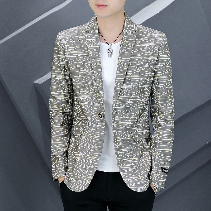 Slim Fit Short Men's Suit Jack - Lifestyle In Korean review and price